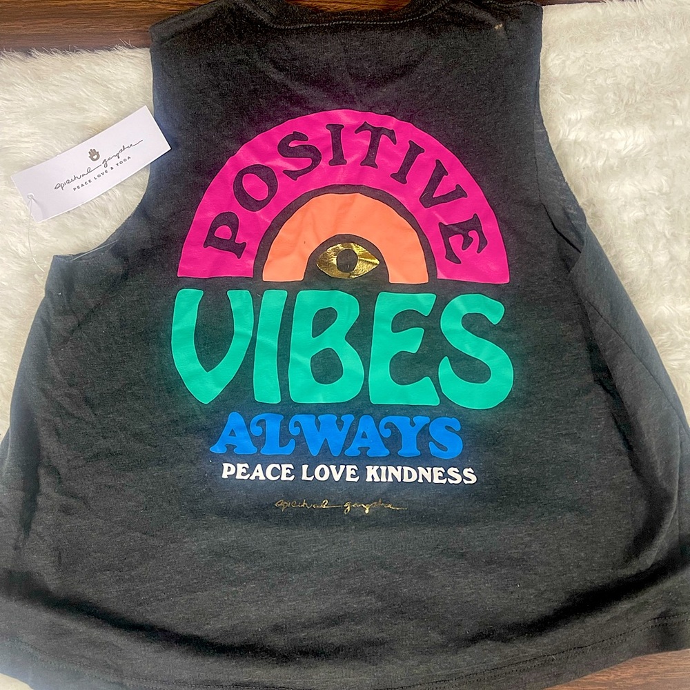 Spiritual Gangster Yoga Tee ☀️🦋 NEW w/ tags